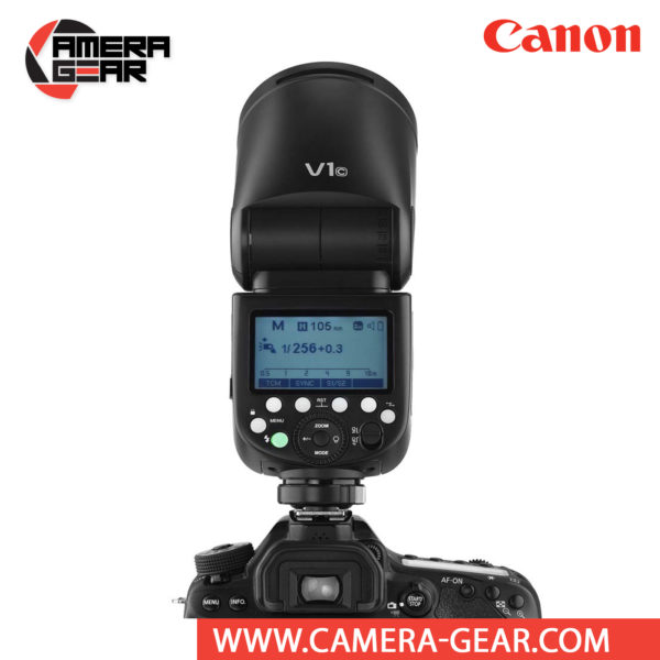 Godox V1-C Speedlight, Round Head, for Canon Cameras