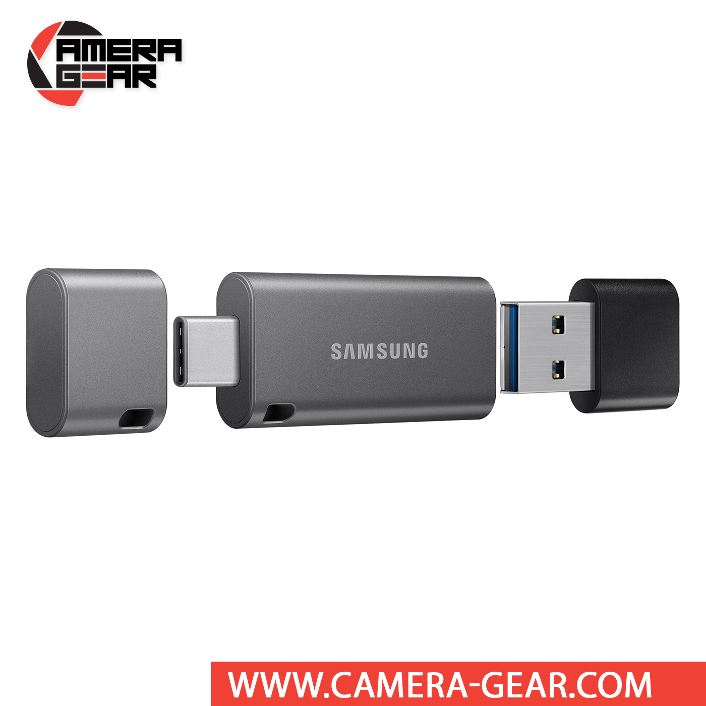 Samsung 32GB DUO Plus USB Type-C Flash Drive Camera Gear