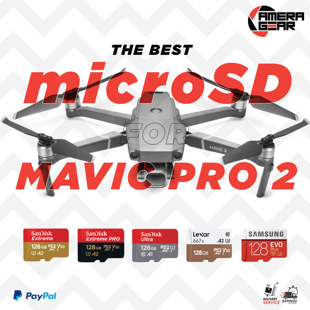 best micro SD for the DJI 2 Pro and Mavic 2 Zoom